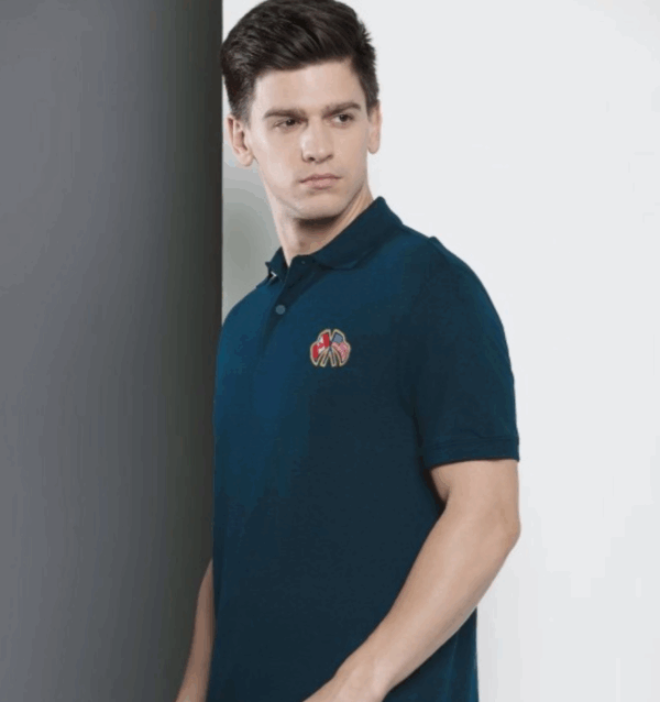 Polo Collar Moisture Wicking T-shirt - Image 3
